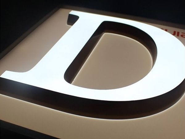 MINI channel letter the depth with 20-40mm